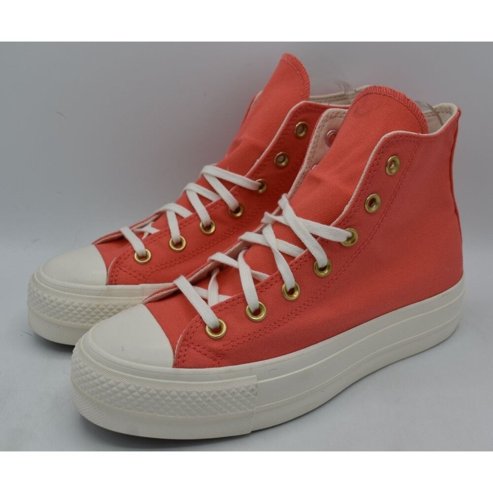 Converse Women 7 Chuck Taylor All Star Lift Platform High Top Watermelon Sneaker